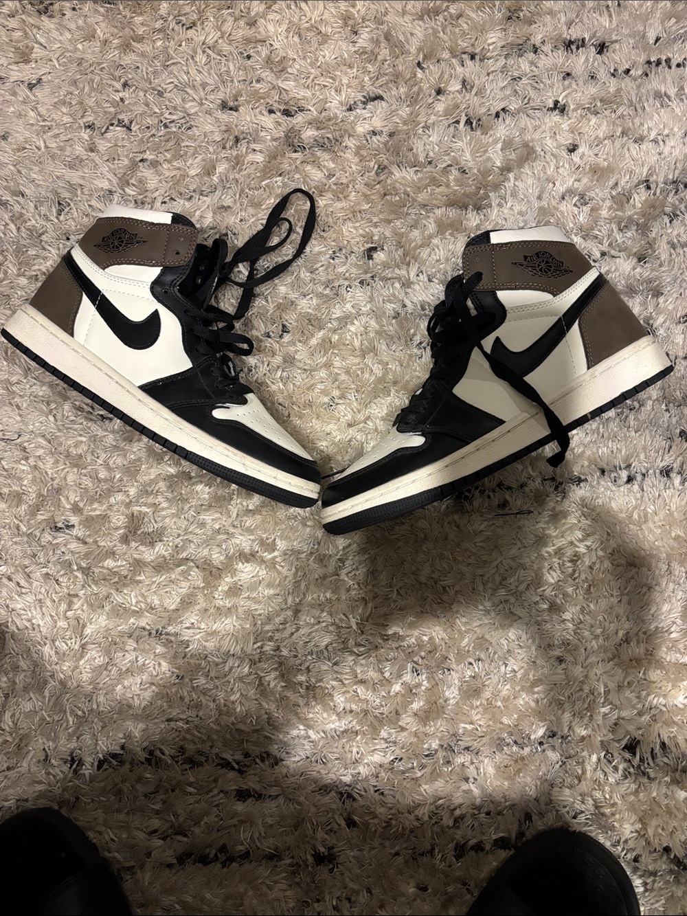 Air Jordan 1 High OG Brown Black White Sneakers